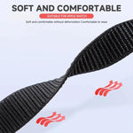 xDfind Two-section Mountain Pattern Nylon Watch Band, For Apple Watch 42 / 44 / 45 / 46 / 49mm, For Apple Watch 38 / 40 / 41 / S11 42mm