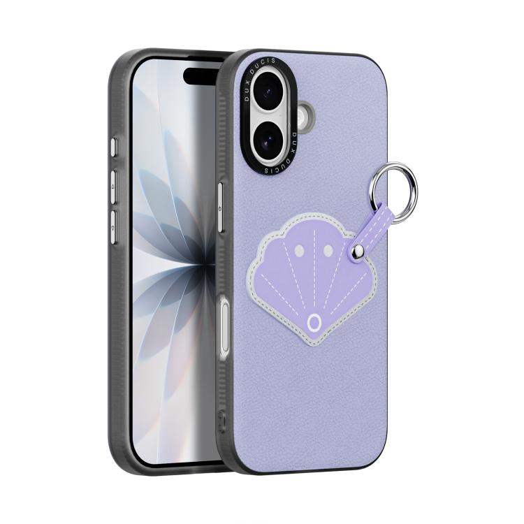 DUX DUCIS LUVY Series Phone Case with Finger Ring Buckle, For iPhone 17 Pro Max, For iPhone 17 Pro, For iPhone 17