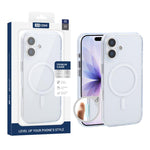 XDcase Frosted Transparent Magnetic Shockproof Phone Case, For iPhone 17 Pro Max, For iPhone 17 Pro, For iPhone 17