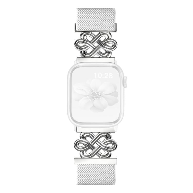 xDfind Chinese Knot Nylon Braided Magnetic Buckle Watch Band, For Apple Watch 42 / 44 / 45 / 46 / 49mm, For Apple Watch 38 / 40 / 41 / S11 42mm