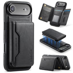 MAGKING K3 Series MagSafe RFID K3 Pro Card Bag Detachable Phone Case, For iPhone 17 Pro Max, For iPhone 17 Pro, For iPhone Air