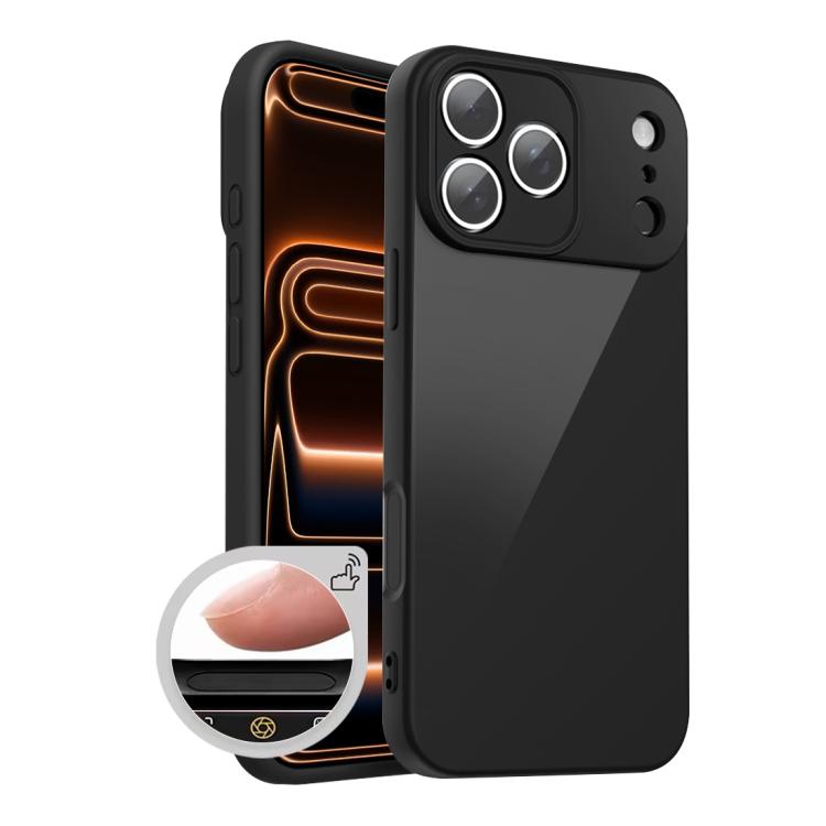 XDcase AI Button Integrated Full Coverage Imitation Silicone Phone Case, For iPhone 17 Pro Max, For iPhone 17 Pro