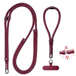 XDcase Detachable 3-in-1 Crossbody / Neck / Wrist Strap Anti-Lost Phone Lanyard with Tab