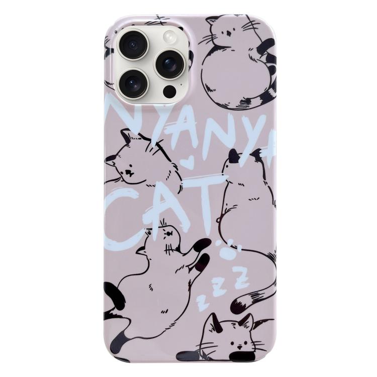 Painted Pattern PC Phone Case, For iPhone 18 Pro Max / 17 Pro Max