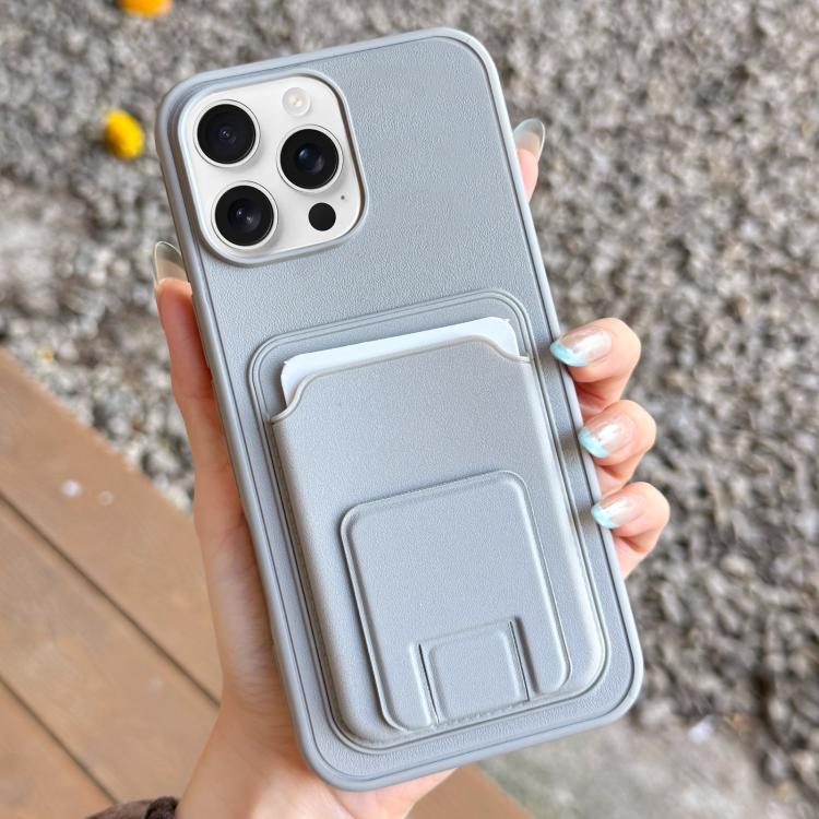 Square Folding Card Bag Holder Phone Case, For iPhone 17 Pro Max, For iPhone 17 Pro, For iPhone 17, For iPhone Air, For iPhone 16 Pro Max, For iPhone 16 Pro