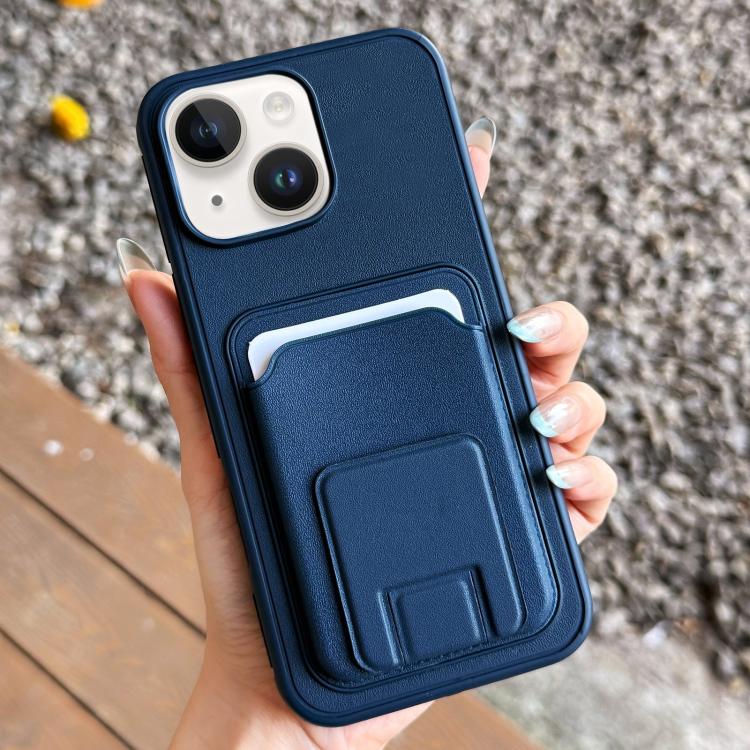 Square Folding Card Bag Holder Phone Case, For iPhone 14 Plus, For iPhone 14, For iPhone 14 Pro, For iPhone 14 Pro Max, For iPhone 13 Pro Max, For iPhone 13 Pro