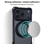 XDcase Pivot Stand Four-Corner Hole Magnetic Phone Case, Lanyard Not Included, For iPhone 17 Pro Max, For iPhone 17 Pro