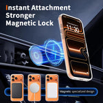 Colorful Hard PC Hybrid Soft TPU Magnetic Phone Case, For iPhone 17 Pro Max, For iPhone 17 Pro, For iPhone 17