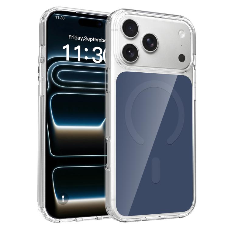 Colorful Hard PC Hybrid Soft TPU Magnetic Phone Case, For iPhone 17 Pro Max, For iPhone 17 Pro, For iPhone 17