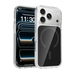 Colorful Hard PC Hybrid Soft TPU Magnetic Phone Case, For iPhone 17 Pro Max, For iPhone 17 Pro, For iPhone 17