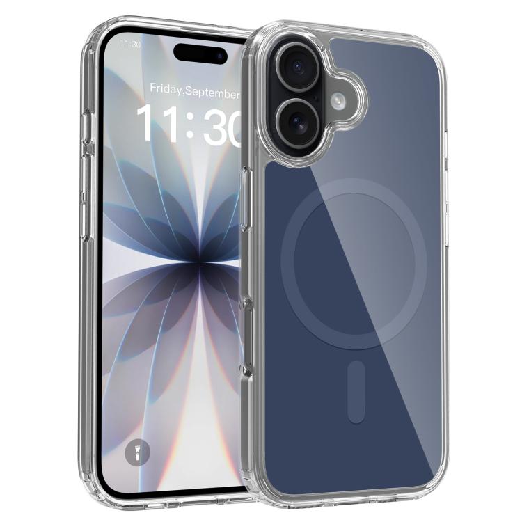 Colorful Hard PC Hybrid Soft TPU Magnetic Phone Case, For iPhone 17 Pro Max, For iPhone 17 Pro, For iPhone 17