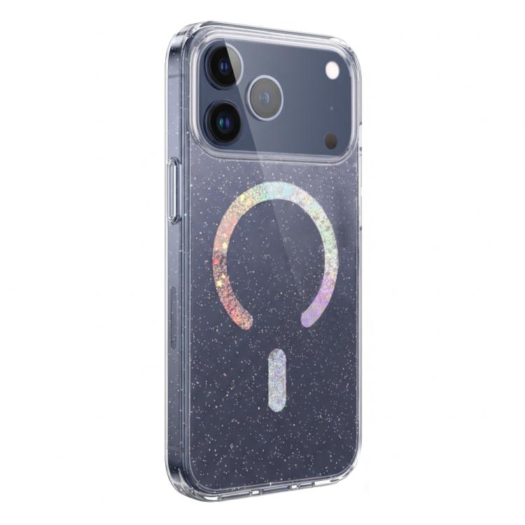 Glitter Magnetic TPU Phone Case, For iPhone 17 Pro Max, For iPhone 17 Pro