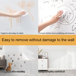 10pcs/Pack Static Electricity Adsorption Transparent Residue-Free Wall Protective Film, 45cm Wide x 1m, 45cm Wide x 2m, 45cm Wide x 3m, 45cm Wide x 5m, 45cm Wide x 10m
