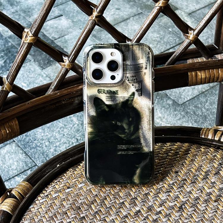 Rounded Edge IMD Pattern TPU Phone Case, For iPhone 17 Pro Max, For iPhone 17 Pro, For iPhone 17