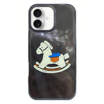 Rounded Edge IMD Pattern TPU Phone Case, For iPhone 17 Pro Max, For iPhone 17 Pro, For iPhone 17