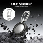 XDcase Fully Enclosed Waterproof Protective Case with Hook, For AirTag 2nd Gen / 1st Gen