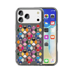 Transparent Crystal Red Heart Pattern Phone Case, For iPhone 18 Pro / 17 Pro, For iPhone 18 Pro Max / 17 Pro Max