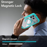 Acrylic Full Coverage Magnetic Phone Case with Back Clip, For iPhone 17 Pro Max, For iPhone 17 Pro, For iPhone 17, For iPhone Air, For iPhone 16 Pro Max, For iPhone 16 Pro