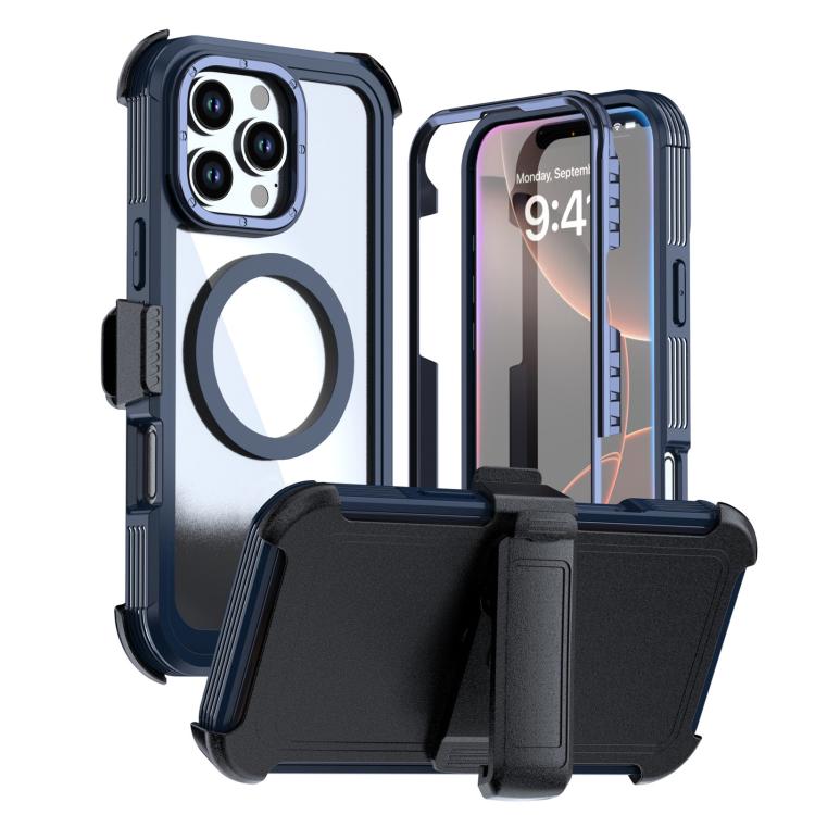 Acrylic Full Coverage Magnetic Phone Case with Back Clip, For iPhone 17 Pro Max, For iPhone 17 Pro, For iPhone 17, For iPhone Air, For iPhone 16 Pro Max, For iPhone 16 Pro