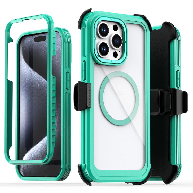 Acrylic Full Coverage Magnetic Phone Case with Back Clip, For iPhone 14 / 13, For iPhone 14 Pro, For iPhone 14 Pro Max, For iPhone 13 Pro Max, For iPhone 13 Pro, For iPhone 12 / 12 Pro
