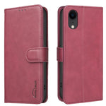 Solid Color Calfskin Texture RFID Vegan Leather Phone Case, For iPhone 13 Pro Max, For iPhone 13 Pro, For iPhone 12, For iPhone 12 Pro Max, For iPhone 11 Pro Max, For iPhone 11, For iPhone 11 Pro, For iPhone XR