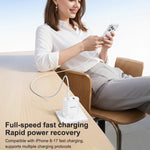 Yesido YC152 PD20W USB-C / Type-C and QC18W USB-A Dual Ports Charger Set with Type-C to Type-C Cable, YC152