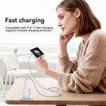 Yesido YC153 PD35W USB-C / Type-C Single Port Fast Charger Set with Type-C to Type-C Cable, YC153