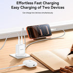 Yesido YC150 12W 2.4A USB Dual Ports Charger Set with 1m USB to Type-C Data Cable, YC150
