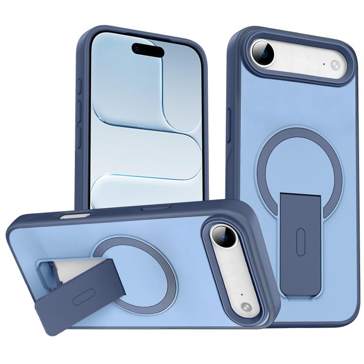 Skin Feel Invisible Kickstand MagSafe Phone Case, For iPhone 16e / 17e, For iPhone 17 Pro Max, For iPhone 17 Pro, For iPhone 17, For iPhone Air