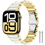 xDfind Ceramic Stainless Steel Watch Band, For Apple Watch 42 / 44 / 45 / 46 / 49mm, For Apple Watch 38 / 40 / 41 / S11 42mm