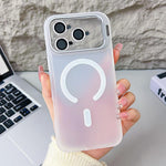 Vitality Eagle Eye Lens Kickstand Magnetic Phone Case, For iPhone 17 Pro Max, For iPhone 17 Pro