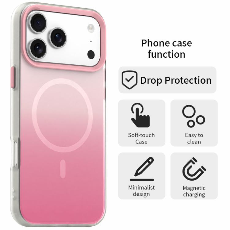Candy Gradient Series 3 in 1 Hybrid Magnetic Phone Case, For iPhone 15 Pro Max, For iPhone 15 Pro, For iPhone 15 Plus, For iPhone 15, For iPhone 14 Plus, For iPhone 14, For iPhone 14 Pro, For iPhone 14 Pro Max