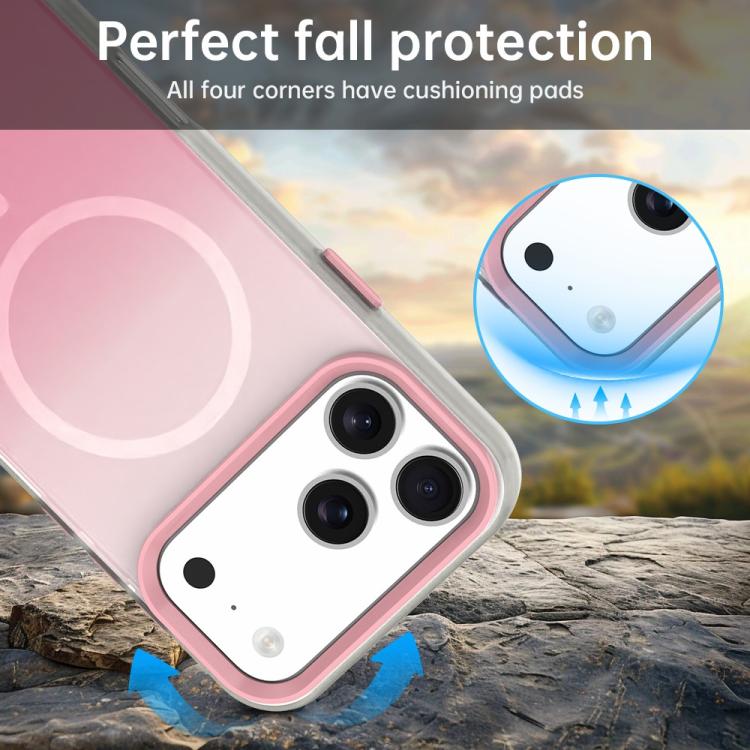 Candy Gradient Series 3 in 1 Hybrid Magnetic Phone Case, For iPhone 15 Pro Max, For iPhone 15 Pro, For iPhone 15 Plus, For iPhone 15, For iPhone 14 Plus, For iPhone 14, For iPhone 14 Pro, For iPhone 14 Pro Max