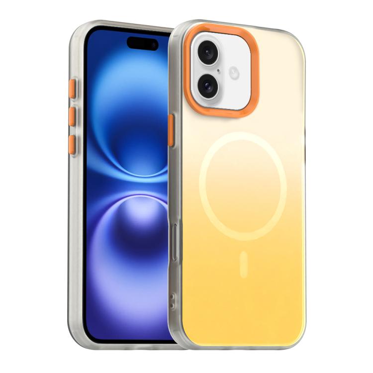 Candy Gradient Series 3 in 1 Hybrid Magnetic Phone Case, For iPhone 17 Pro Max, For iPhone 17 Pro, For iPhone 17, For iPhone Air, For iPhone 16 Pro Max, For iPhone 16 Pro, For iPhone 16 Plus, For iPhone 16