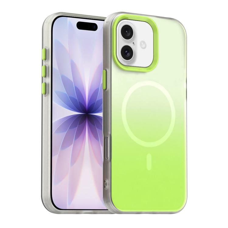 Candy Gradient Series 3 in 1 Hybrid Magnetic Phone Case, For iPhone 17 Pro Max, For iPhone 17 Pro, For iPhone 17, For iPhone Air, For iPhone 16 Pro Max, For iPhone 16 Pro, For iPhone 16 Plus, For iPhone 16
