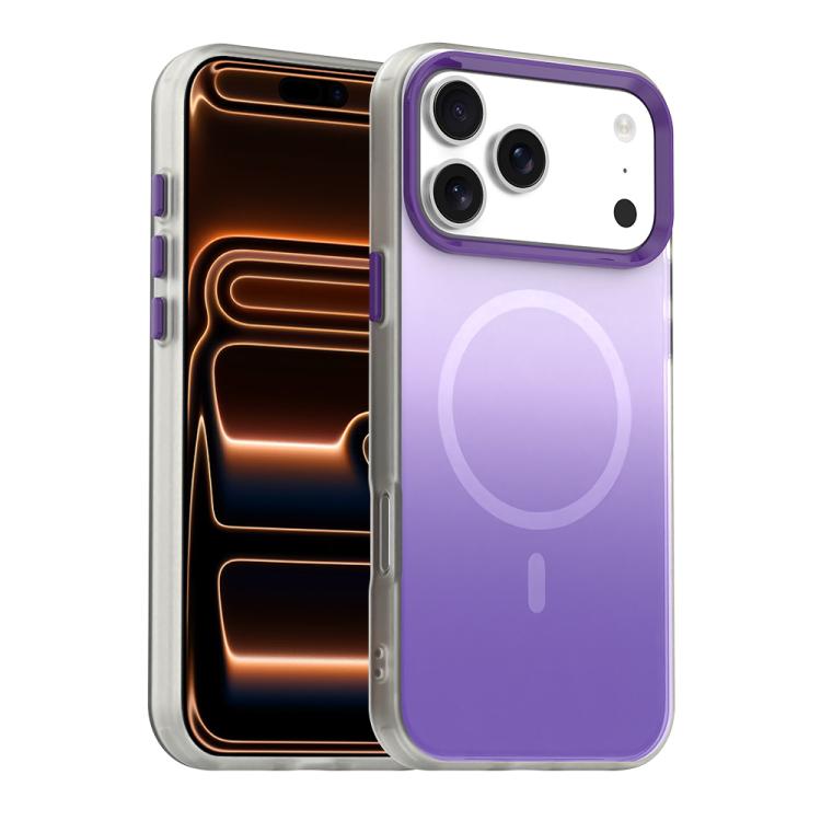 Candy Gradient Series 3 in 1 Hybrid Magnetic Phone Case, For iPhone 17 Pro Max, For iPhone 17 Pro, For iPhone 17, For iPhone Air, For iPhone 16 Pro Max, For iPhone 16 Pro, For iPhone 16 Plus, For iPhone 16