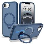 Magnetic 360 Rotating Stand Airbag Shockproof Phone Case, For iPhone 16e / 17e, For iPhone 17 Pro Max, For iPhone 17 Pro, For iPhone 17, For iPhone Air, For iPhone 16 Pro Max, For iPhone 16
