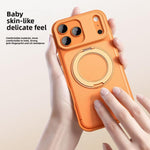Alpha-style Rotating Bracket Magnetic Phone Case, For iPhone 17 Pro Max, For iPhone 17 Pro