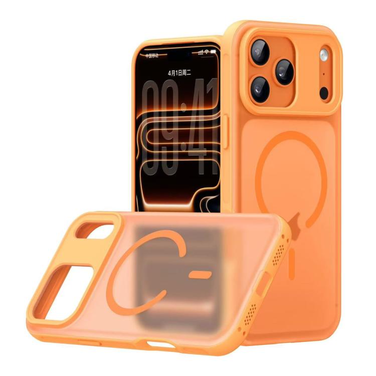 Alpha-style Skin-Feel Magnetic Phone Case, For iPhone 17 Pro Max, For iPhone 17 Pro