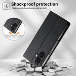 Dierfeng Splicing Strong Magnetic RFID Vegan Leather Phone Case, For iPhone 16, For iPhone 15 Pro Max, For iPhone 15 Pro, For iPhone 15 Plus, For iPhone 15, For iPhone 14 Plus, For iPhone 14 / 13, For iPhone 14 Pro