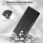 Dierfeng Splicing Strong Magnetic RFID Vegan Leather Phone Case, For iPhone 11 Pro Max, For iPhone 11, For iPhone 11 Pro, For iPhone X / XS, For iPhone XR, For iPhone XS Max, For iPhone 8 Plus / 7 Plus