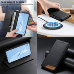Dierfeng Splicing Strong Magnetic RFID Vegan Leather Phone Case, For iPhone 11 Pro Max, For iPhone 11, For iPhone 11 Pro, For iPhone X / XS, For iPhone XR, For iPhone XS Max, For iPhone 8 Plus / 7 Plus