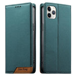 Dierfeng Splicing Strong Magnetic RFID Vegan Leather Phone Case, For iPhone 11 Pro Max, For iPhone 11, For iPhone 11 Pro, For iPhone X / XS, For iPhone XR, For iPhone XS Max, For iPhone 8 Plus / 7 Plus