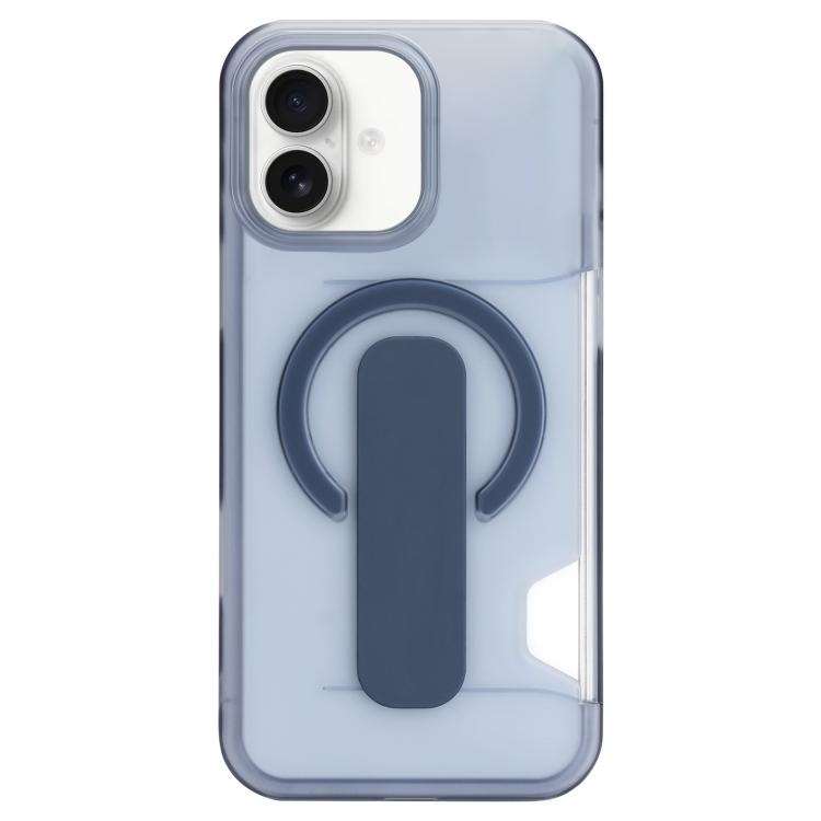 Translucent Holder Card Slot Magnetic Phone Case, For iPhone 17 Pro Max, For iPhone 17 Pro, For iPhone 17, For iPhone Air, For iPhone 16 Pro Max, For iPhone 16 Pro, For iPhone 16, For iPhone 15 Pro Max