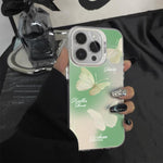 Butterfly Pattern Silver Plating PC Hybrid TPU Phone Case, For iPhone XS Max, For iPhone 8 Plus / 7 Plus
