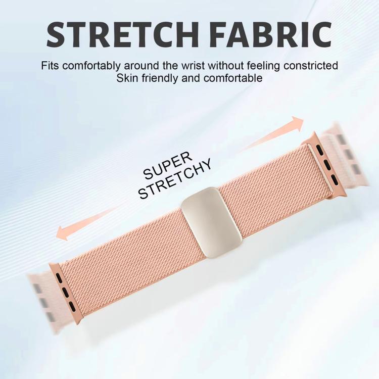 xDfind Nylon Twill Texture Magnetic Buckle Watch Band, For Apple Watch 42 / 44 / 45 / 46 / 49mm, For Apple Watch 38 / 40 / 41 / S11 42mm