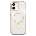 Dual-Color PC Hybrid TPU Magnetic Phone Case, For iPhone 12 / 12 Pro, For iPhone 12 Pro Max
