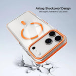 Dual-Color PC Hybrid TPU Magnetic Phone Case, For iPhone 12 / 12 Pro, For iPhone 12 Pro Max