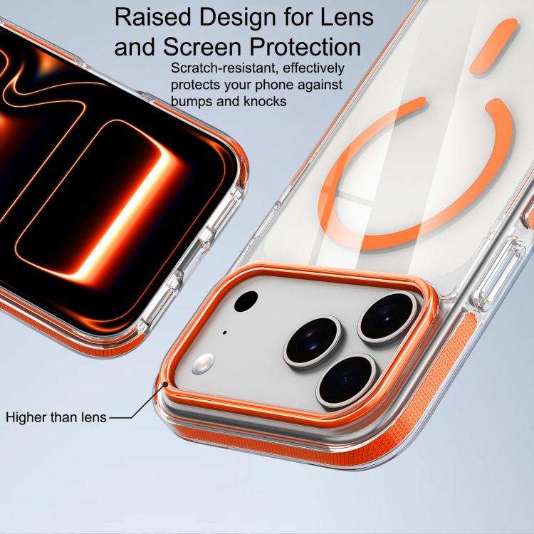 Dual-Color PC Hybrid TPU Magnetic Phone Case, For iPhone 12 / 12 Pro, For iPhone 12 Pro Max