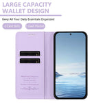 Strong Magnetic Dual Butterfly RFID Vegan Leather Phone Case, For iPhone Air, For iPhone 16 Pro Max, For iPhone 16 Pro, For iPhone 16 Plus